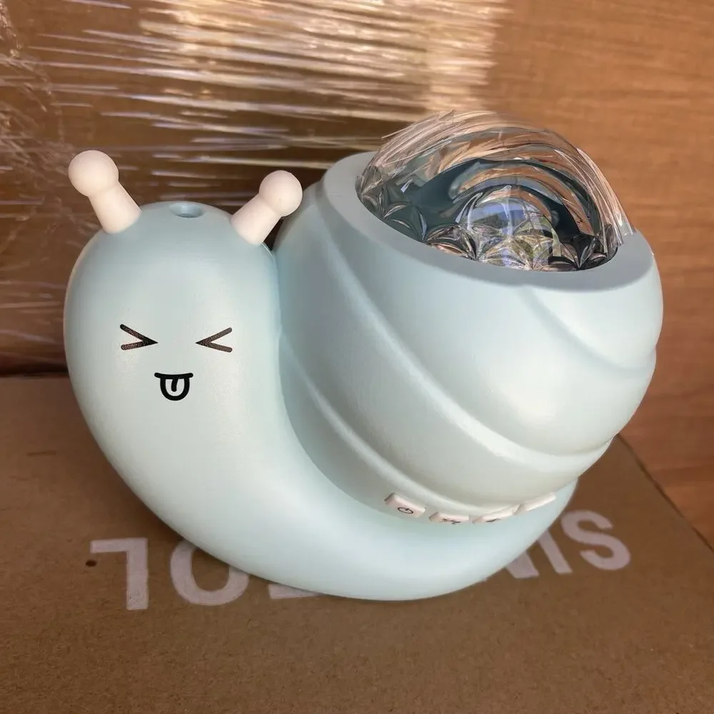 Snail Music Lamp Musical‎ Star Galaxy Projector Light, LED Night Light Lamp Blue